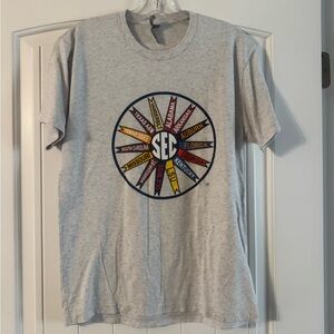 Alternative Apparel Gray SEC Graphic Tee